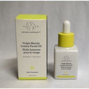 Drunk Elephant Virgin Marula Luxury Face Oil - 30 ml - NIB-MSRP $68.00 Full Size